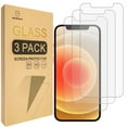 thumbnail image 1 of Mr.Shield Screen Protector Compatible with iPhone 12 Mini [Easy Face Recognition Unlock Version] [3 PACK] Tempered Glass Screen Protector, 1 of 5