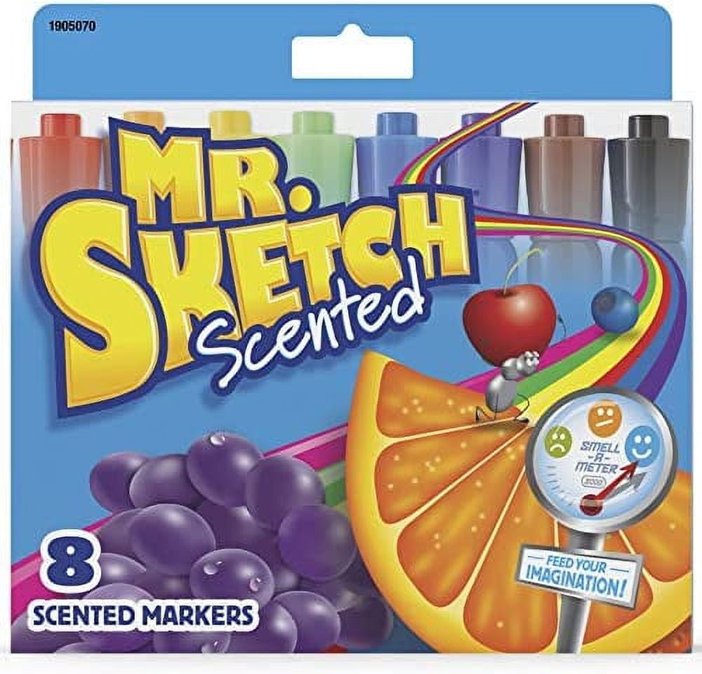 Mr. Sketch® Scented Markers, Assorted Colors, Set Of 8