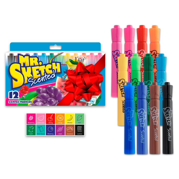 Mr. Sketch® Scented Markers, Assorted Colors, Set Of 8
