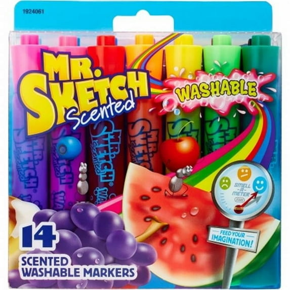 Mr. Sketch Scented Washable Marker Set- Chisel