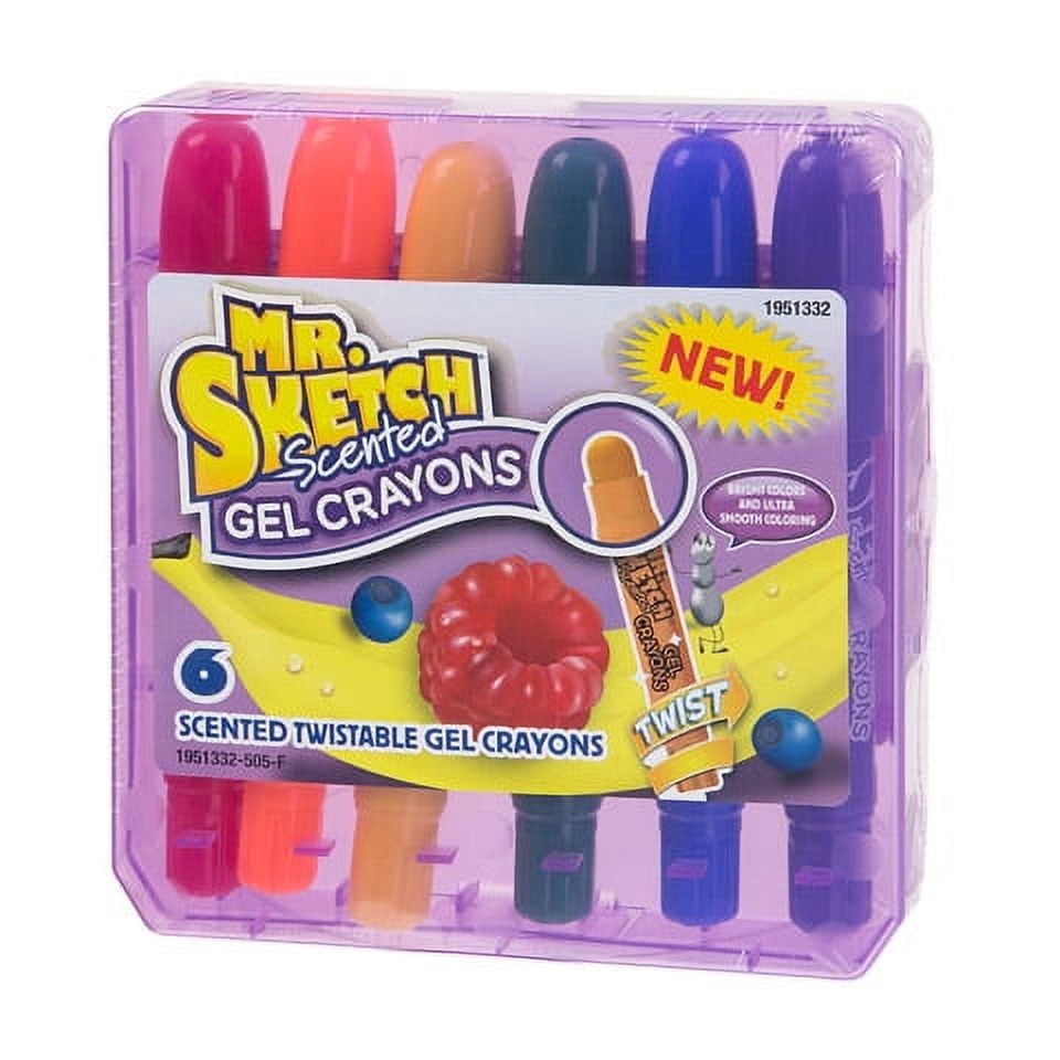 Mr. Sketch Scented Twistable Crayons – (18 Pack) - Quality Art