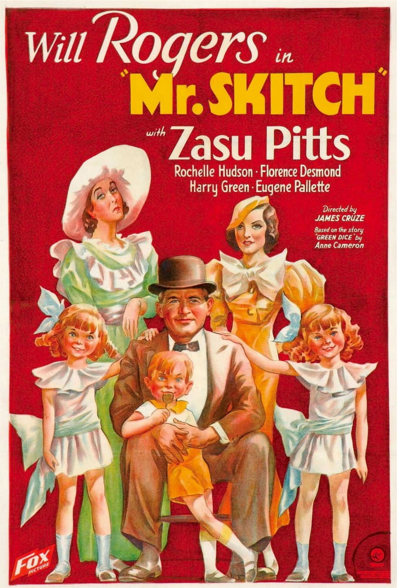 Mr Skitch Canvas Art - (11 x 17)