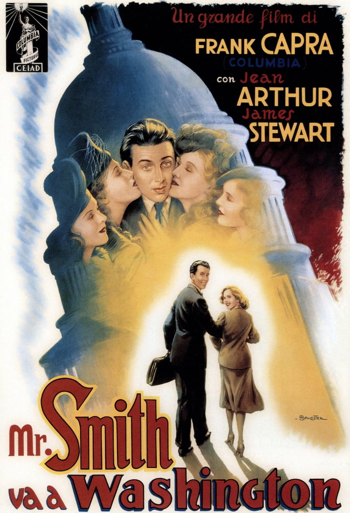 Mr Smith Goes To Washington Canvas Art - (11 x 17)