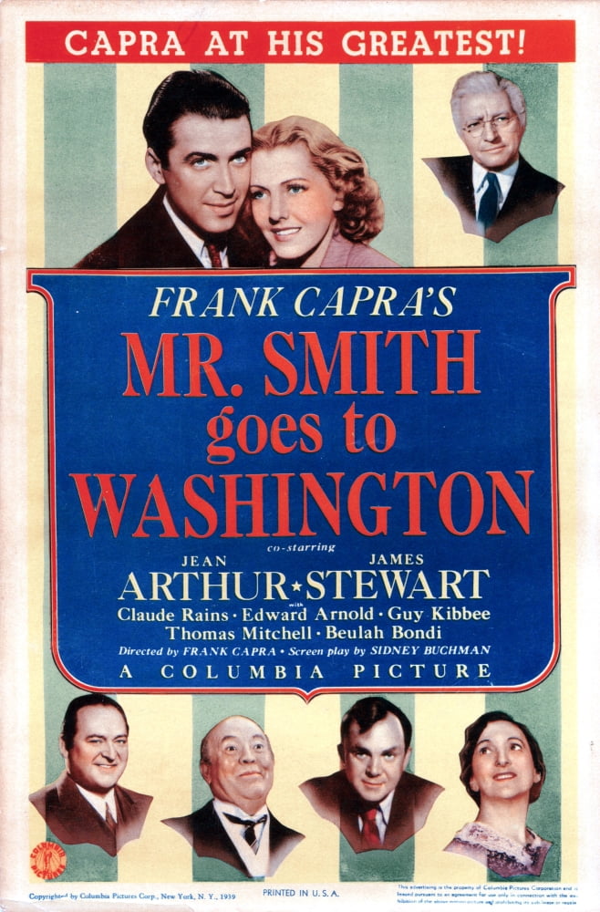 Mr Smith Goes To Washington Canvas Art - (24 x 36)