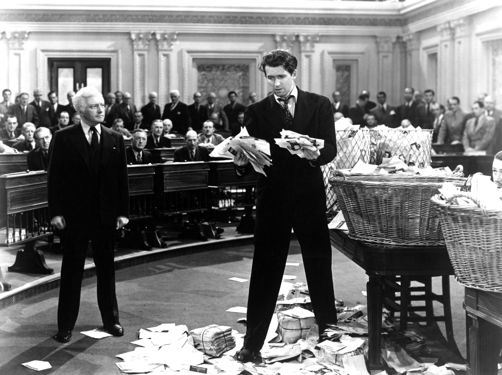 Mr Smith Goes To Washington Canvas Art - (28 x 22)