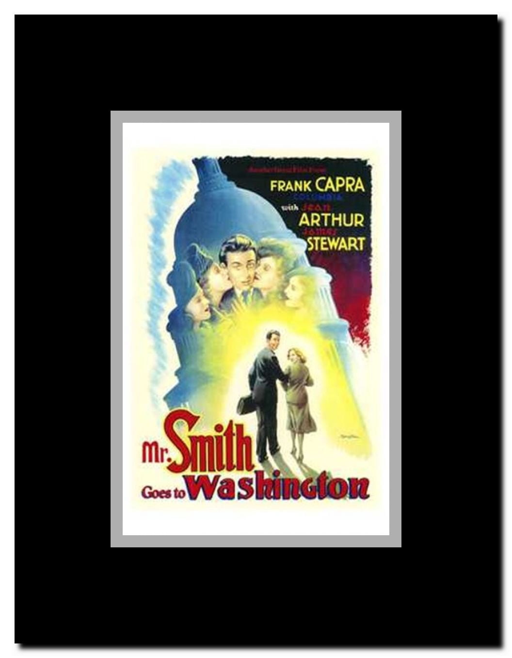 Mr Smith Goes to Washington Framed Movie Poster
