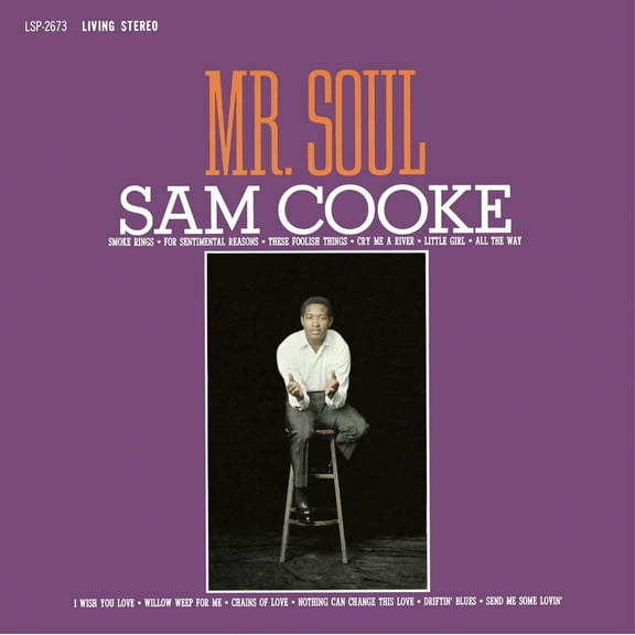 Sam Cooke Mr. Soul (Vinyl Record) 12" Album Coloured Vinyl