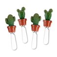 thumbnail image 1 of Mr. Spreader 4-Piece Cactus Hand Painted Resin Handle with Stainless Steel Blade Cheese Spreader/Butter Spreader Knife, 1 of 1