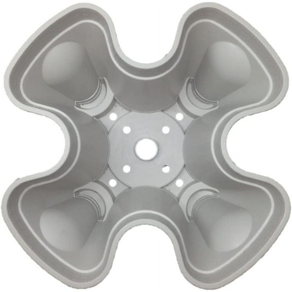 Mr. Stacky New (20) Individual Stacking Hydroponic 13" Pots - Build Your Own Vertical Container Growing System - Grow Vegetables Herbs Strawberries Greens Food Safe Plastic Stackable Planters