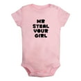 thumbnail image 1 of Mr Steal Your Girl Funny Rompers For Babies, Newborn Baby Unisex Bodysuits, Infant Jumpsuits, Toddler 0-24 Months Kids One-Piece Oufits, 1 of 4