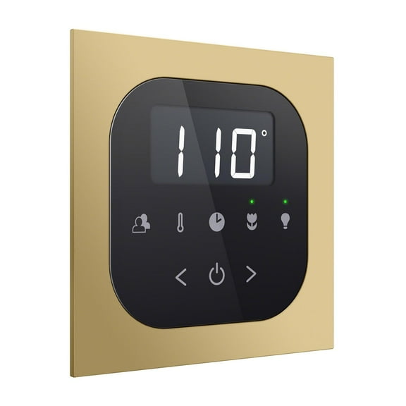 Mr Steam 104232Sq Airtempo Square Flush Mount Kit - Brass