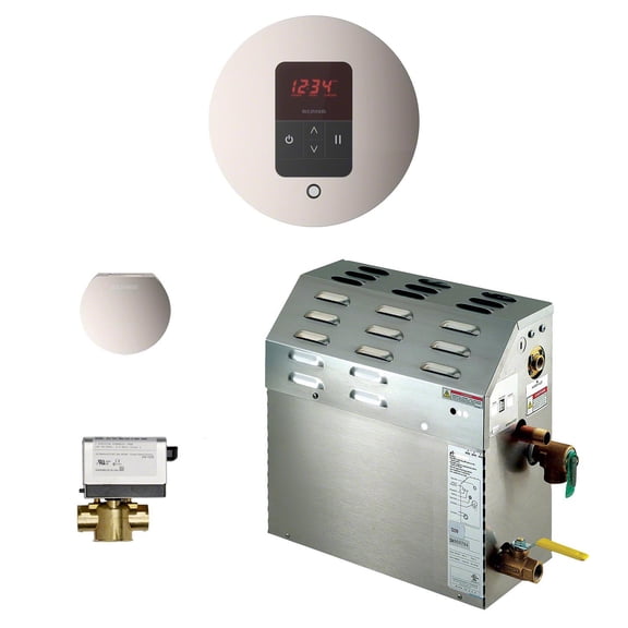 Mr Steam 225C1ATRDPN Residential 161 Cu Ft Steam Shower Package - - Nickel