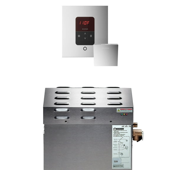 Mr Steam 90Ec1 Itemposq 5Kw Steam Bath Generator - Chrome