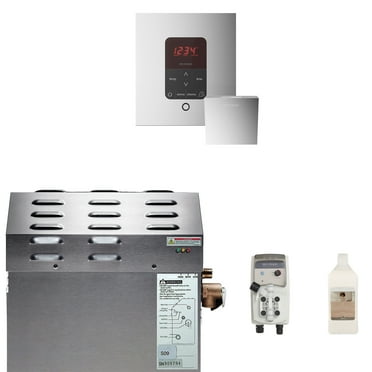 Mr Steam 90Ec1 Itplussq Aroma Oil1 5Kw Steam Bath Generator - Chrome