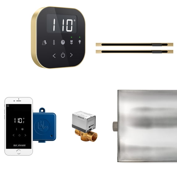 Mr Steam Abtlrlxbk Airbutler Max Linear Steam Generator Control Kit / Package - Brass