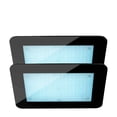 thumbnail image 1 of Mr Steam ChromaTherapy Light with 12.62 in. LED Clusters in Black (2-Pack), 1 of 2