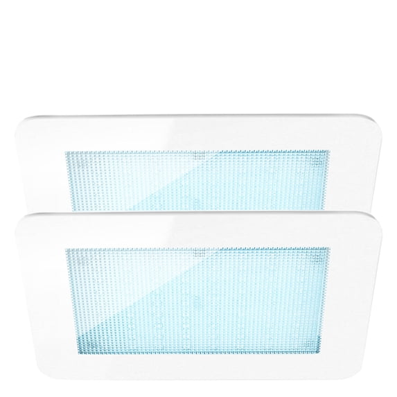 Mr Steam ChromaTherapy Light with 12.62 in. LED Clusters in White (2-Pack)