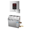 thumbnail image 1 of Mr Steam MS 5kW (5000W) Steam Shower Generator Package w/square iTempo Control in Polished Chrome, 1 of 1