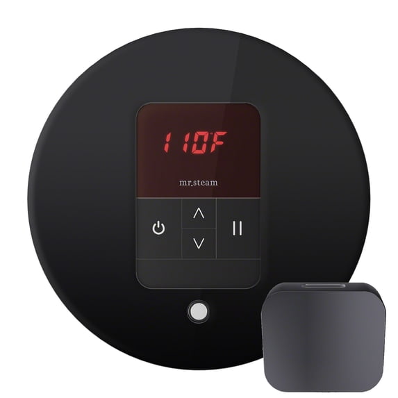 Mr Steam Msitempord Itempo Digital Steam Shower Control Unit - Black