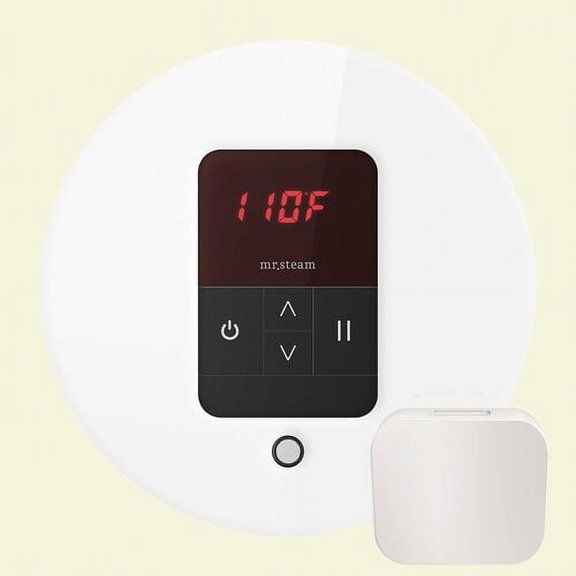 Mr Steam Msitempord Itempo Digital Steam Shower Control Unit - White