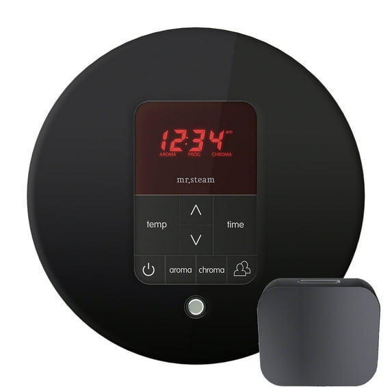 Mr Steam MSITPLUSRD-BK Itempo Plus Steam Shower Control Unit - Black