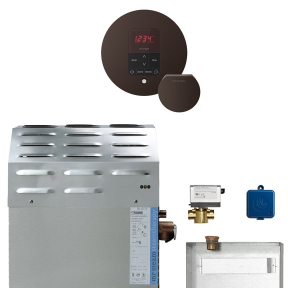 MSSUPER1EC1 10kW Steam Gen w Butler® Rnd Pkg Oil Rub Bronze