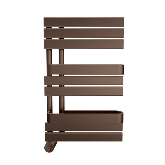 Mr Steam Tribeca 19.9 (in.) Wall-Mounted Towel Warmer in Brushed Bronze