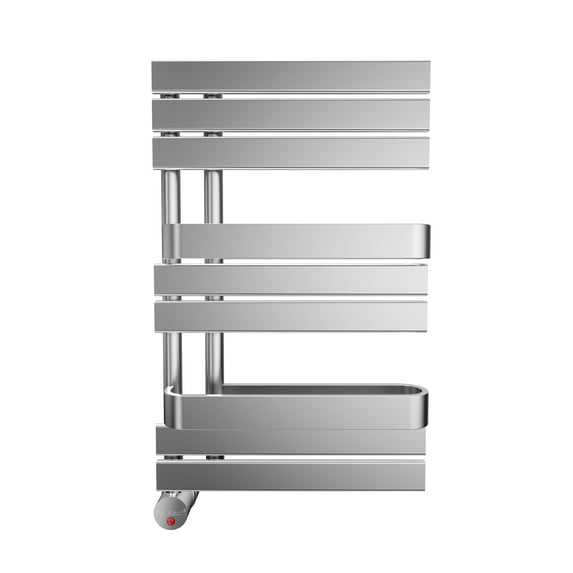 Mr Steam Tribeca 19.9 (in.) Wall-Mounted Towel Warmer in Brushed Nickel