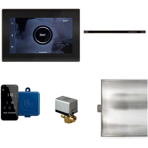 Mr Steam Xbtlrl Xbutler Linear Steam Shower Control Package - Bronze