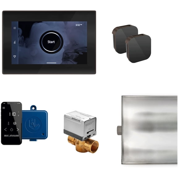 Mr Steam Xbtlrx Xbutler Max Steam Shower Control Package - Bronze