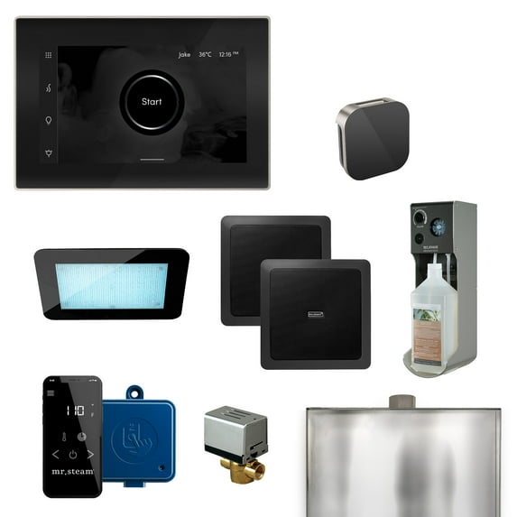 Mr Steam Xdrm1 Xdream Steam Shower Package - Black