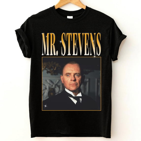 Mr Stevens The Remains of the Day Vintage Movie T-shirt Retro Tee Unisex Size