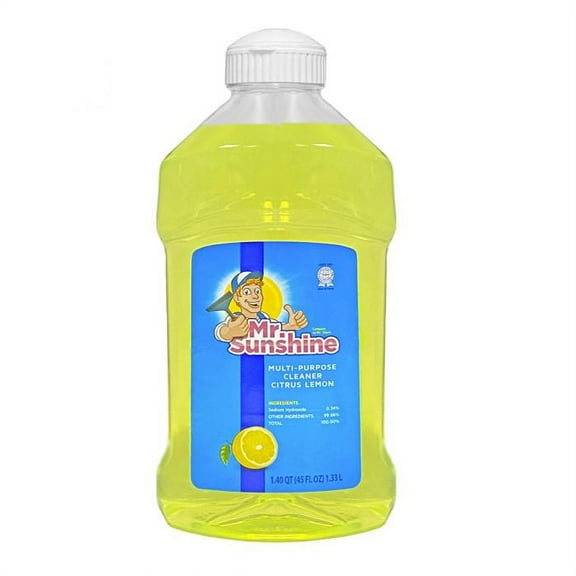 Mr. Sunshine Multi-Purpose Cleaner - 45oz| Citrus Lemon Pack of 2
