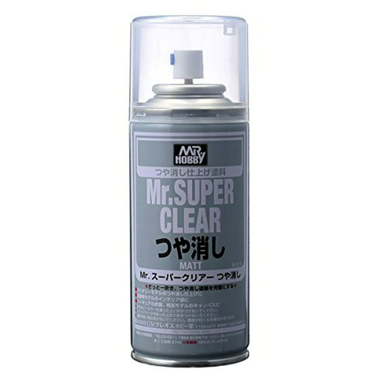 Mr. Hobby B-523 Mr. Super Clear UV Cut Flat Spray for sale online