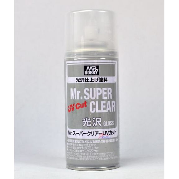 GSI Creos Gunze MR Hobby B522 Mr Super Clear UV Cut Gloss Spray Aerosol 170ml