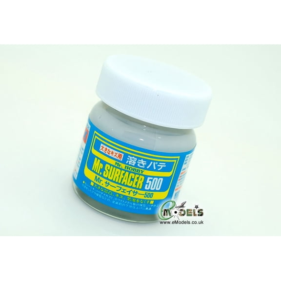 Mr. Surfacer 500 NET.40ml Bottle Gundam Hobby