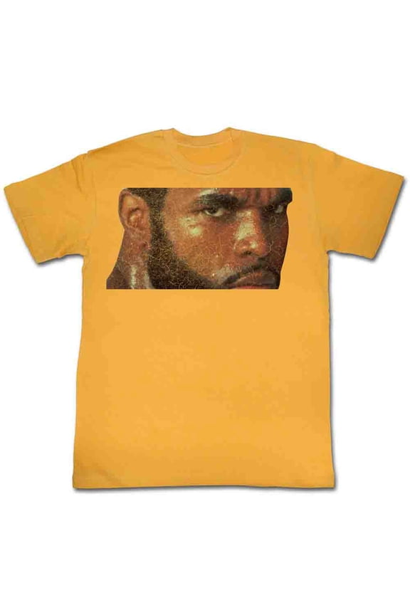 Mr T Don't Make Him Mad Men's T Shirt (Gold, AdultL)