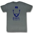 thumbnail image 1 of Mr. T Beards Graphite Heather Adult T-Shirt, 1 of 2