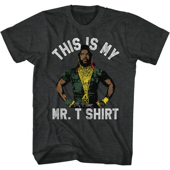 Mr. T I'm Funny Black Heather Adult T-Shirt