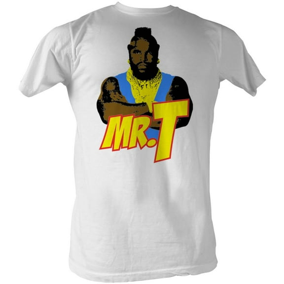 Mr. T Icons Cartoon T Adult Short Sleeve T Shirt