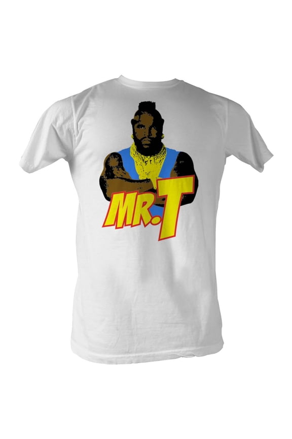 Mr. T Icons Cartoon T Adult Short Sleeve T Shirt