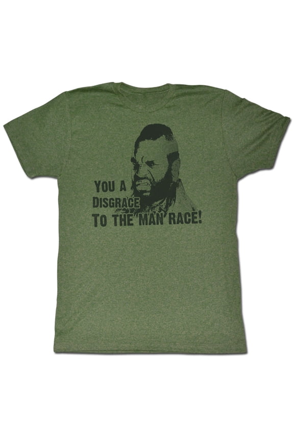 Mr. T Icons Disgrace Adult Short Sleeve T Shirt