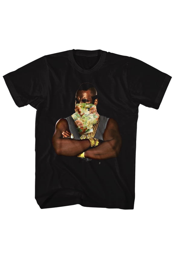 Mr. T Icons Flower T 2 Adult Short Sleeve T Shirt