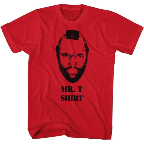 Mr. T Icons Mr T Shirt Adult Short Sleeve T Shirt