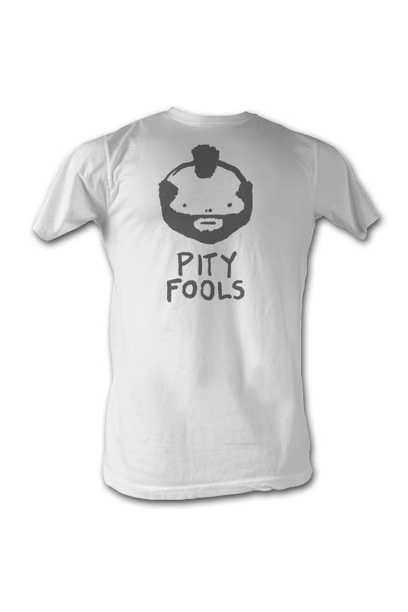 Mr. T Icons Pity Fools Adult Short Sleeve T Shirt