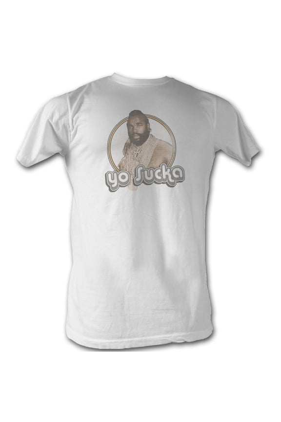 Mr. T Icons Yo Sucka Adult Short Sleeve T Shirt