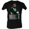 thumbnail image 1 of Mr. T Mrt Black And Blue Black Adult T-Shirt, 1 of 2
