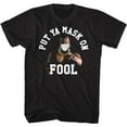 thumbnail image 1 of Mr. T Put Ya Mask On Black Adult T-Shirt 2Xlt, 1 of 2