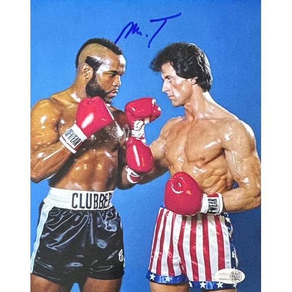 Mr. T Signed Autographed 8x10 Photo JSA Authenticated Rocky III Clubber Lang B