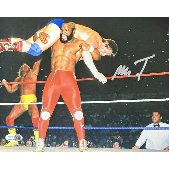 Mr. T Signed Autographed 8x10 Photo JSA Authenticated WWE WrestleMania 1 A